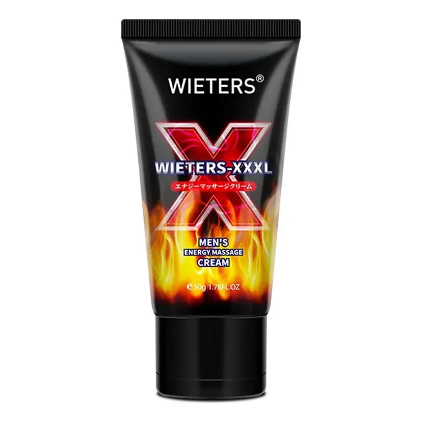 El secreto de rendimiento que todo hombre necesita probar.Crema Masculina Energizante WIETERS-XXXL | Vigor y Rendimiento