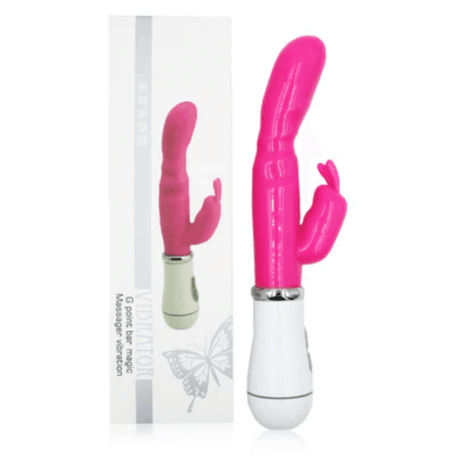 LLEVA TU PLACER A OTRO NIVEL Y EXPLORA NUEVAS SENSACIONES! Masajeador Íntimo Conejo - Doble Estimulación