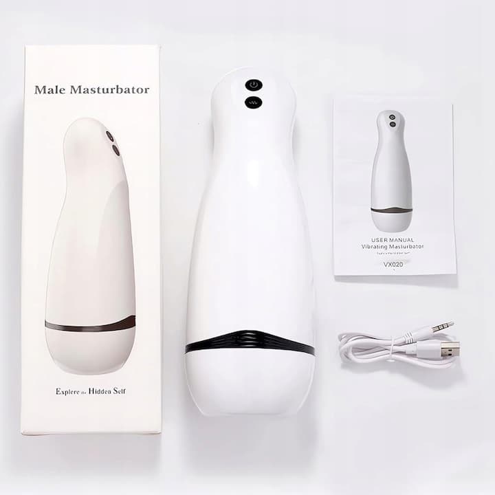 Masturbador Masculino Automático con Succión, Voz y APP – MFMYEE